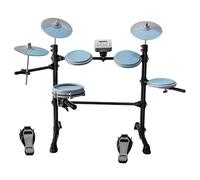 Portable Folding Four Drums And Three Cymbals Electronic Drum Kit Digital Drum Musical Instrument Electronic Drums for Beginners (Color : C)