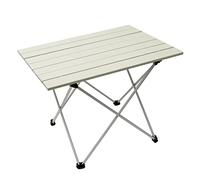 Portable Folding Grill Table Lightweight Aluminum Alloy nic Table for Indoor/Outdoor Use Easy to Carry Camping Dining Table Ultralight Design