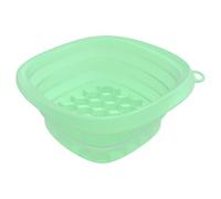 Portable Folding Ice Facials Washbasin Silicone Face Ice Bath Bowl Facials Skin Cares Tool Acnes Relief Pore Shrinkings Cooling Ice Face Bucket