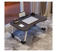 Portable Folding Laptop Desk with Drink Holder, Creative Compact Writing Table, Easy Home Use, Versatile Bedside Computer Table, Space-Saving Design (Color6)