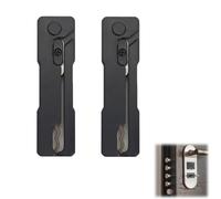 Portable Folding Lock Pick, Lock Picking Kit, Easy to Use Tool Pick Set, Clock Pick Set, Pick Tool, Pick and Hook Set for Key Molds, Locksmiths, Hobbyists (2pcs)