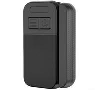 Portable Folding Magnetic Work Light with COB LED, Red and Blue Modes, USB-C Fast Charging, LCD Display for Car Repair Camping Workshop Use, Black