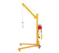 Portable Folding Manual Hoist Compact HeavyDuty Crane for Lifting Loads at Home & Workshop Ideal for Easy Material Handling and Transport