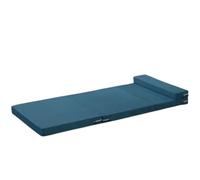 Portable Folding Memory Foam Yoga Mat for Sleeping on Floor Ideal for Dorms Office Breaks and Lazy Days - Blue 120x200x8cm