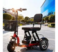 Portable Folding Mobility Scooter, Mobility Scooters for Adults, Scooters for Senior Citizens,Ideal for Elderly & Disabled,Comfortable Seat,20A,8 inch