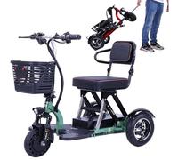 Portable Folding Mobility Scooters for Adults Scooters for Senior Citizens 3 Wheel Mobility Scooter Contains 20AH for Elderly & Disabled (2)