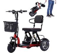 Portable Folding Mobility Scooters for Adults Scooters for Senior Citizens 3 Wheel Mobility Scooter Contains 20AH for Elderly & Disabled (1)