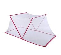 Portable Folding Mosquito Net bed Canopy Camping Portable Travel Home Anti Mosquito Tent Foldable Mosquito Net for Kids Adult Bottomless Sleep bug Nets Outdoor,Pink,190 * 130 * 80CM