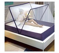 Portable Folding Mosquito Net Bed Canopy Camping Portable Travel Home Anti Mosquito Tent Foldable Mosquito Net for Adult Bottomless Sleep Bug Nets Outdoor,4,135 * 190 * 80cm