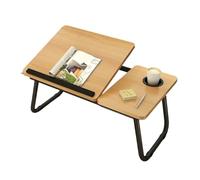 Portable Folding Nightstand, Adjustable Laptop Desk, Lazy Table for Bed & Sofa, Compact Computer Table, Easy Setup, Versatile Living Room Furniture, Space-Saving Design
