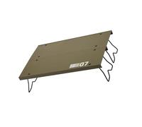 Portable Folding Outdoor Table for Camping, Hiking, and Beach - Lightweight Aluminum Structure with Backpack for Easy Transport and Storage