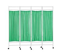 Portable Folding Privacy Screen, 3-6 Panels Room Divider with Wheels, Freestanding Partitions for Hospitals, Beauty Salons, and Offices