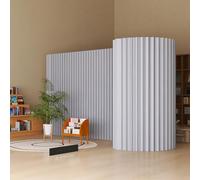Portable Folding Privacy Screen, Eco-Friendly Adjustable Room Divider for Home Office Decoration