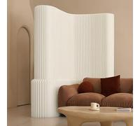 Portable Folding Privacy Screen, Lightweight Free-standing Room Divider, Paper Foldable Privacy Panel for Indoor Use