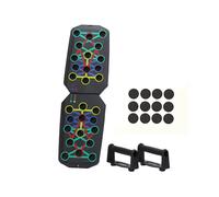 Portable Folding Push- Board, Multi-Functional Anti-Slip Mat with Handle, Home Fitness Exercise for Chest