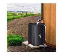 Portable Folding Rainwater Collection System for Efficient Garden Irrigation and Water Conservation, PVC Fluid Storage Solution