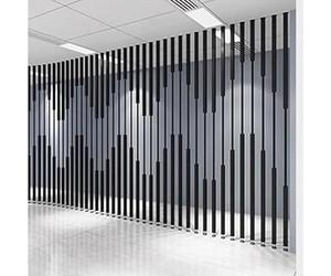 Portable Folding Room Divider 5 Panels 100cm 39in Slish Office Versatile Space Separator for Enhanced Decor and Privacy.