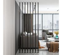 Portable Folding Room Dividers: 8-Panel s for Flexible Space Separat in Homes & Offices, 295cm/116 inches Tall, Ideal for Temporary Partiting.