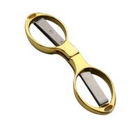 Portable Folding Scissors - Multi Use Compact Cutting Tool | Retractilile Scissors for Travellers Hospital Office | Practical Tool for Craft Survival Camping Emergency