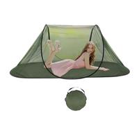 Portable Folding Single Person Tent Boats Shape Camping Tent Single Outdoor Camping Mosquitoes Meshes Enduring Boats Shape
