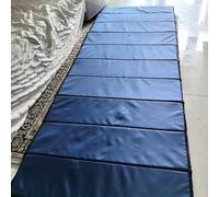 Portable Folding Sleep Pad Sleeping Mat for Adults Camping Pad Mattress, Single Cot Single Bed/Camp Cot/Rv Bunk(50mm thick/blue 185x65cm)