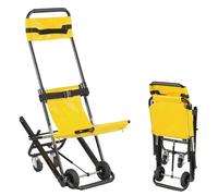 Portable Folding Stair Chair for Elderly Mobility Aid, Evacuation and Transfer, Supports 300-350 lbs, Operable by One Person