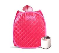 Portable Folding Steam Sauna Cabin nerator, SPA Room Tent Box Including Steamer for One People Relaxation Weight Loss Body for Home Use(A)