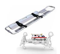 Portable Folding Stretcher - Aluminum Alloy, Adjustable, Lightweight, High-Strength, Emergency Rescue & Medical Use, 180kg Load Capacity, Ideal for Ambulance, Hospital, Sports, & Battlefield