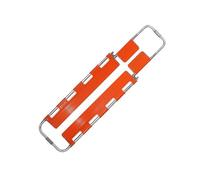 Portable Folding Stretcher, Aluminum Scoop Stretcher, Emergency Portable Medical Stretcher, Adjustable Length, for Home Hospital Transfer Stretcher(Red)