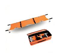 Portable Folding Stretcher - Lightweight Aluminum Alloy for Emergency Patient Transport | Heavy-Duty Medical Rescue Cot for First Aid, Home Care & Outdoor Emergencies