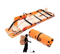 Portable Folding Stretcher - Lightweight Medical Transport Cot with 265 lbs Capacity, Compact Design for Home Emergencies, Hospital & Patient Care