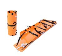 Portable Folding Stretcher, Multifunctional Rescue Equipment, Durable Composite Plastic for Lifesaving, Emergency Response, Firefighting, Easy to Store and Carry