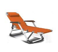 Portable Folding Sun Lounger Chair - Heavy Duty Metal Recliner for Garden, Patio, Beach & Camping - Comfortable Outdoor Deck Chair for Relaxation & Leisure