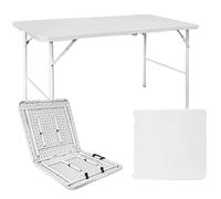 Portable Folding Table 1.2m Lightweight Outdoor Camp Table with Handle Ideal for Beach Kitchen Balcony Travel Par & Work Versatile Indoor & Outdoor Use