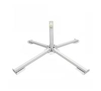 Portable Folding Umbrella Stand for Outdoor Use Patio Sunshade Rain Umbrella Base HolderLightweight Durable AdjustablePerfect for Beach and Garden Activities White