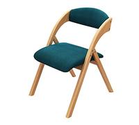 Portable Folding Wood Chair with Padded Seat table Dining & Desk Chair for Home Office Lightweight and Space Saving Design Ideal for Indoor & Outdoor Use