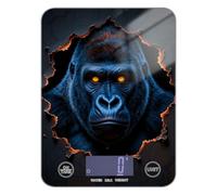 Portable Food Scales for Kitchen 11lb/0.18oz 3D Gorilla Breaking Wall