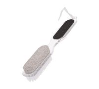 Portable Foot Brush | Professional Remove Dead Skin | 4 in 1 Double-Sided Manicure Kit | For Dry, Rough, Hard and Cracked Skin Ideal Spa Travel Care Cleaning Washing