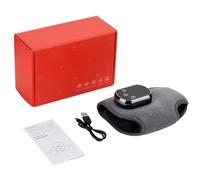 Portable Foot Massager with Heating and Vibration, 5 Heat Levels & 3 Modes, 30-Minute Timer, Touch Screen for Home, Office, and Travel