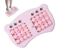 Portable Foot Roller Massager with 24 Rollers for Plantar Fasciitis Pain, Magnetic PP Design for Foot Circulation, Ideal for Home or Office Relaxation Style 2