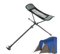 Portable footrest, folding footrest, paw snack outdoor seats - go to the folding chair with retractable legs for hiking, beach, hiking, picnic