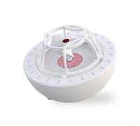Portable for mini USB Dishwasher with Compact Space-Saving Design for Efficient Cleaning in Small Kitchens, Dormitories, and RVs, White and Red(Red)