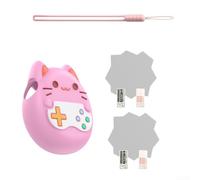 Portable for tamagotchi Paradise Case with Lanyard for Travel(Pink)