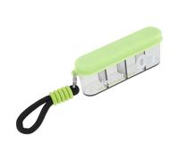 Portable for Travel Plastic 4-Compartment Pill Box