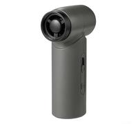 Portable For Turbo Mini Fan 8000mAh Battery with High Speed 90000RPM for Outdoor Comfort (F71 gray)