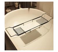Portable Freestanding Caddy Tray Tub Shelf,Stainless Steel Over The Tub Bath Tray,for Spa or Reading Lite Style(Color5)
