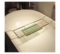 Portable Freestanding Caddy Tray Tub Shelf,Stainless Steel Over The Tub Bath Tray,for Spa or Reading Lite Style(Color14)