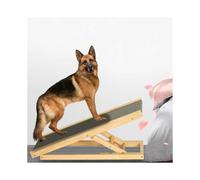 Portable Freestanding Dog Adjustable Heights Non-Slip Puppy Ramp Stair