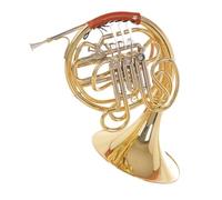 Portable French Horn Four Key Double Bow French Horn Instrument For Beginners