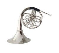 Portable French Horn Three Button Single Row French Horn Bb Key Separate Instrument For Beginners